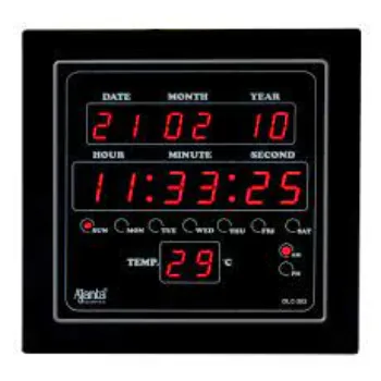 Digital Wall Clock 
